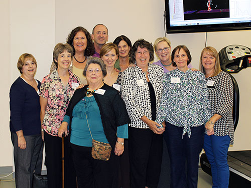  The Department of Physical Therapy class of 1984 used Homecoming 2014 as an opportunity to meet up for a reunion with their classmates and former instructors. 